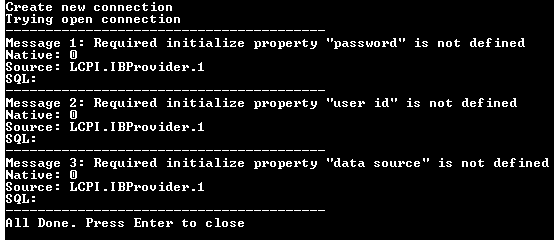 Output of sample.