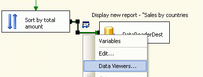 SSIS. Add Data Viewer